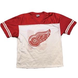 Detroit Red Wings #91 Sergei Fedorov Mens XL Sport Attack Brand Jersey Shirt